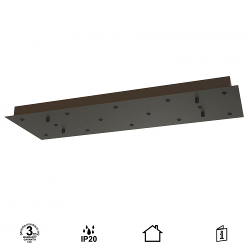 9393 Основание потолочное 14L MODULAR LIGHT FLORONES